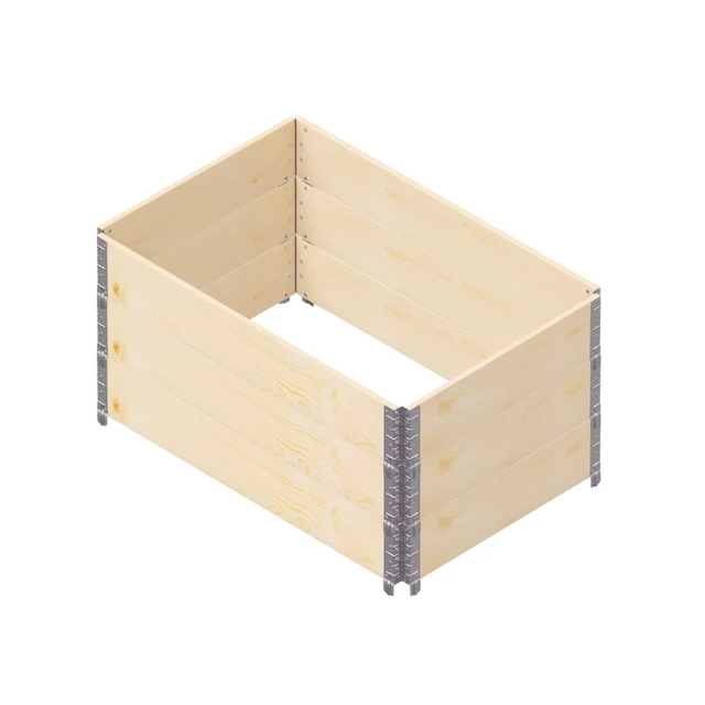 Magaságyás rétegei upyard magasagyas eco 8060585 cm natur tripla